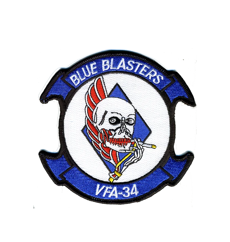 VFA-35 Blue Blasters Iron on Patch