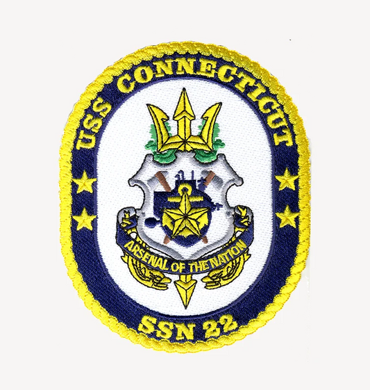 USS Connecticut SSN 22 Iron Patch