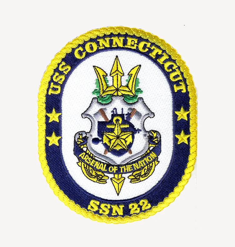 USS Connecticut SSN 22 Iron Patch