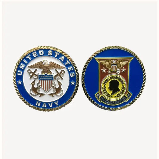 USS Forrestal CV 59 Challenge Coin (Officer Version)
