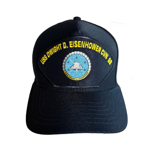 USS Dwight D. Eisenhower CVN 69 Crest Cap