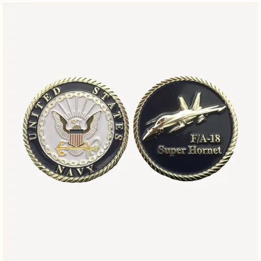 F/A 18 Super Hornet Challenge Coin