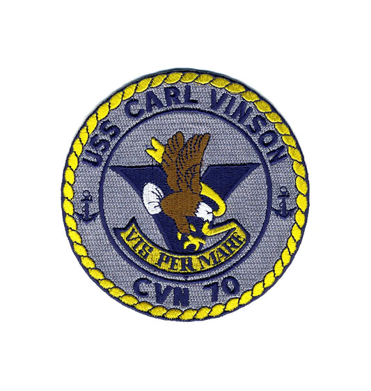 USS Carl Vinson CVN 70 Iron on Patch